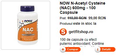 NAC, n-acetil-cisteina
